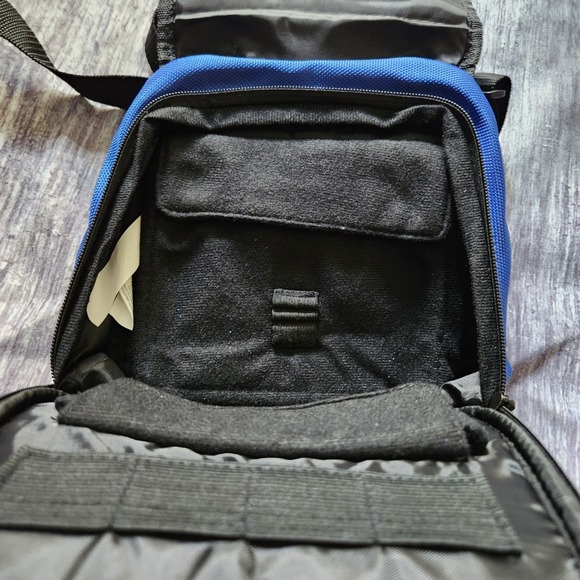 Nintendo‎ DS Blue Messenger Bag Crossbody Case Travel Shoulder Bag - Picture 8 of 10